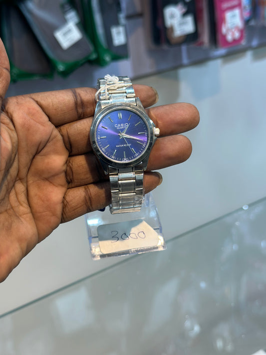 CASIO watch men ساعة كاسيو الرجالية بسيطة ريترو أسبوعي التقويم المزدوج