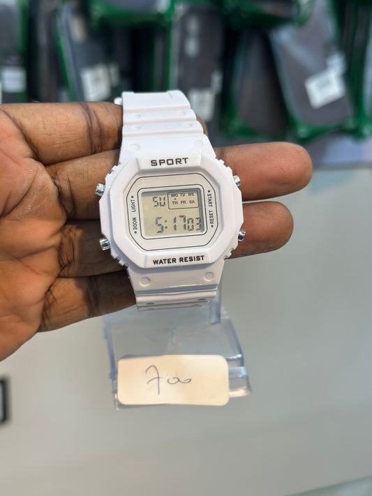 ساعة رياضية إلكترونية عالمية بزر برغي تاج مفتاح نوع ساعة يد من الشركة المصنعة الصينية أصل جودة عالية